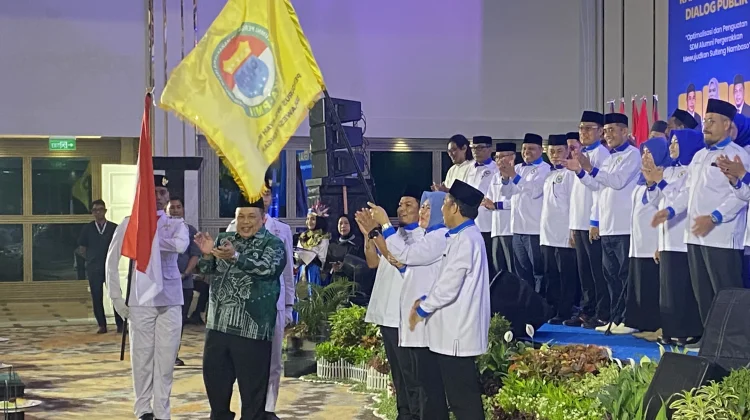 IKA PMII Sulteng Dilantik, Siap Perkuat Kolaborasi Dukung Pembangunan Daerah