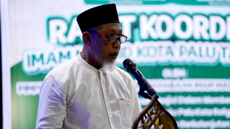 Tingkatkan Pelayanan Keagamaan, Pemkot Palu Perkuat Sinergi Bersama Imam Masjid