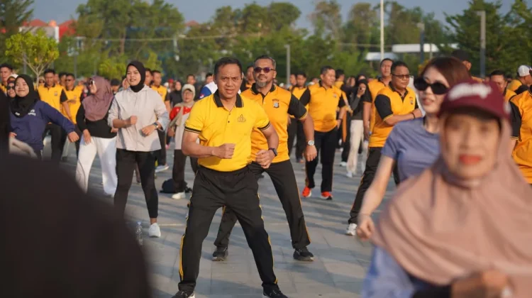 Hari Bhayangkara ke-80, Polda Sulteng Hadirkan Layanan Gratis dan Olahraga Bersama