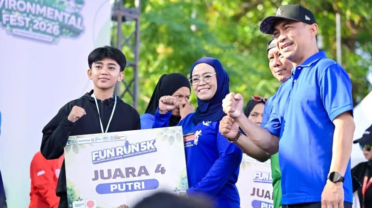 700 Pelari Ramaikan Fun Run 5K "Berani Berlari untuk Bumi" di Environmental Fest 2026