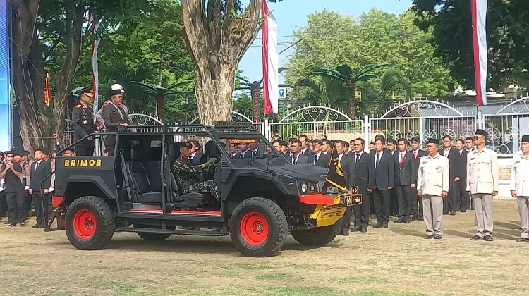 HUT Bhayangkara Ke-80, Gubernur : Polri Punya Peran Penting dalam Pembangunan Daerah