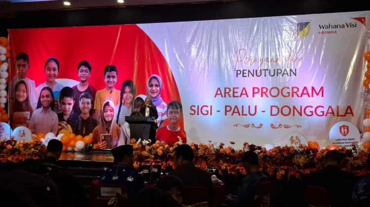 Wahana Visi Indonesia Akhiri Area Program Kemanusiaan 15 Tahun di Pasigala