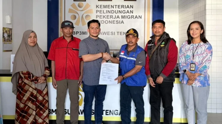 BP3MI Sulteng Pastikan PMI Deportasi Asal Tolitoli Mendapat Perlindungan