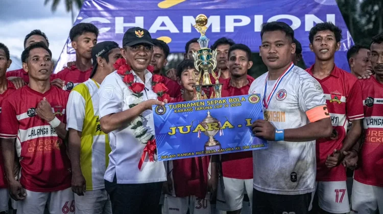 Anwar Hafid Resmi Tutup Taruna Cup di Kalora, Lalanga Sakti Keluar sebagai Juara