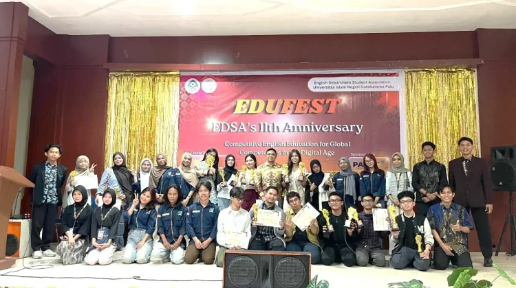 Siswa MTsN 2 Kota Palu Borong Juara Story Telling Competition EDUFEST UIN