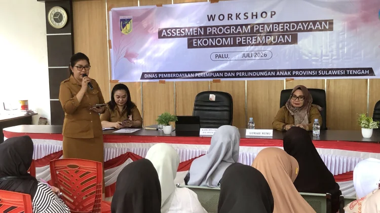 DP3A Sulteng Perkuat Pemberdayaan Ekonomi Perempuan di Kelurahan Nunu