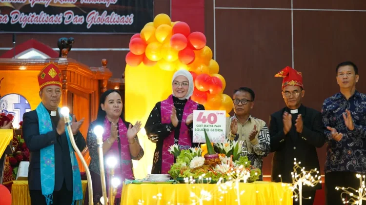 HUT ke-40 GKST Effatha, Pemkot Palu Ajak Jemaat Bijak Hadapi Era Digital