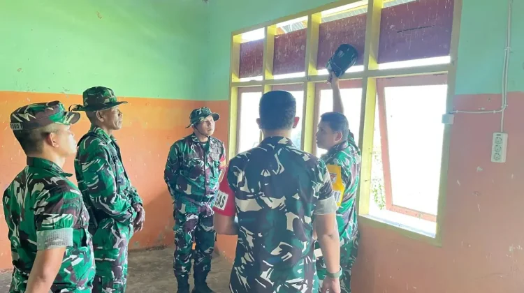Serbuan Teritorial TNI Prioritaskan Rehabilitasi TK/PAUD di Wilayah Poso