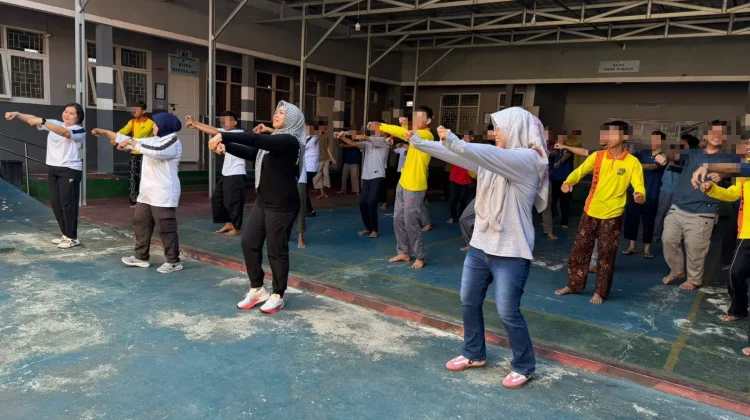 Bentuk Karakter Anak Binaan, LPKA Palu Agendakan Jumat Bersih dan Sehat