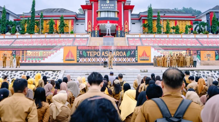 Wabup Morut Ajak ASN Jaga Integritas dan Dukung Gerakan ASRI