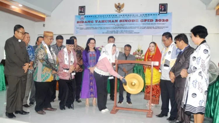 Buka Sidang Sinode GPID 2026, Wawali Palu Apresiasi Penguatan Toleransi