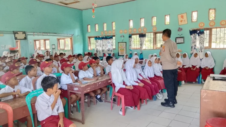 Kapolsubsektor Mepanga Parimo Edukasi Pelajar Cegah Bullying dan Narkoba