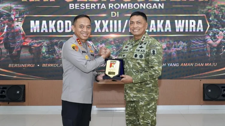 Polda dan Kodam 23 Palaka Wira Perkuat Sinergi TNI Polri di Sulteng