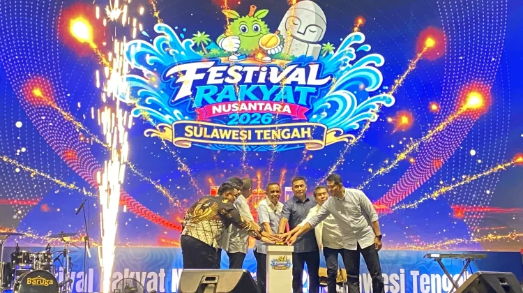 Festival Rakyat Nusantara 2026 Resmi Dibuka, Dorong Geliat Ekonomi Sulteng