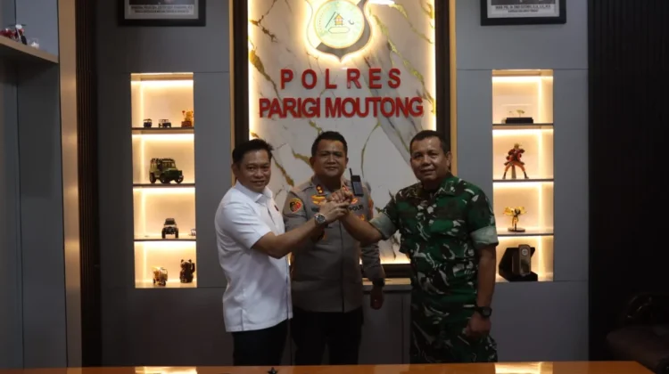 Polres Parimo Gandeng TNI dan Kejari Perkuat Soliditas Penegak Hukum