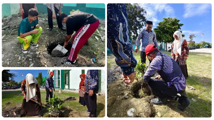 MATAMUDA Madrasah Aliyah Negeri  1 Palu Tanamkan Kepedulian Lingkungan