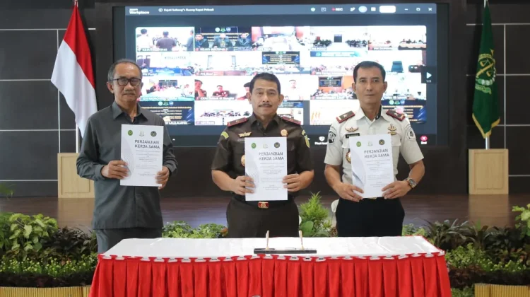 Kejati dan Dirjen Pemasyarakatan Sulteng Sepakati Persidangan Elektronik