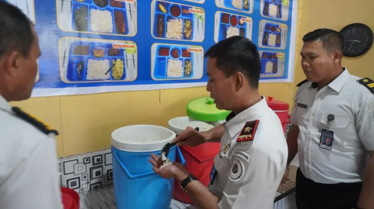 Sidak Dapur Lapas Parigi, Ditjenpas Sulteng Pastikan Standar Kualitas Bama