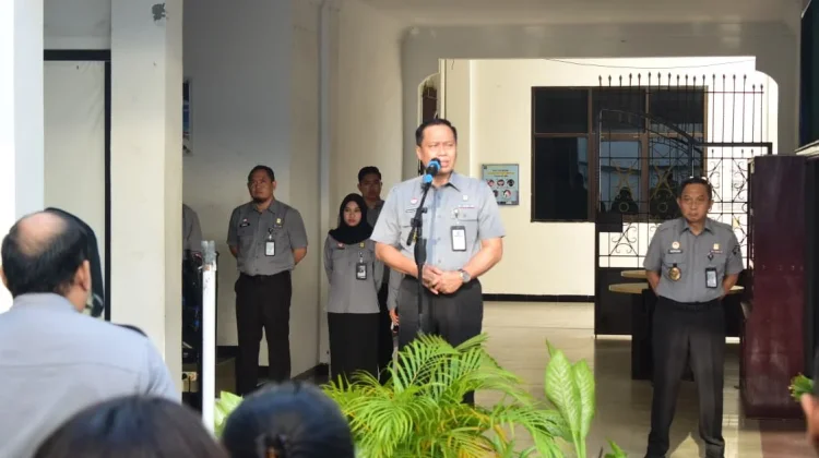 Kakanwil Kemenkum Sulteng Ajak Pegawai Perkuat Layanan Publik