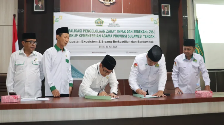Kanwil Kemenag Sulteng Perkuat Optimalisasi Pengelolaan ZIS di Kalangan ASN