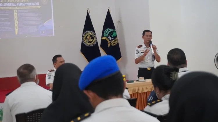 Ditjenpas Sulteng Tekankan Budaya Kerja PRIMA dan Penguatan Deteksi Dini