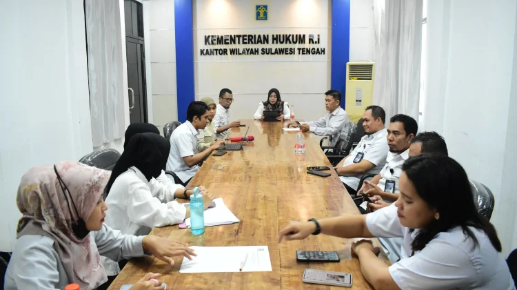 Kanwil Kemenkum Sulteng dan Pemkab Donggala Harmonisasikan Perubahan RKPD