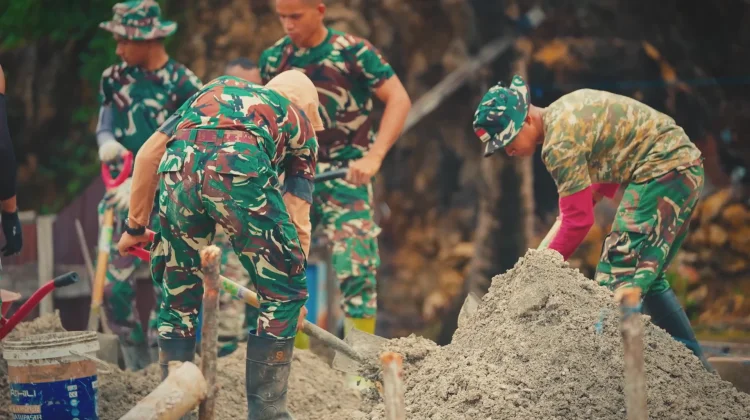 TMMD Ke-129, Mengubah Asa Pembangunan Menjadi Nyata Bagi Masyarakat Pesisir