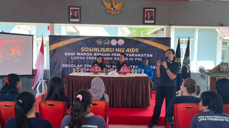 Edukasi HIV/AIDS Jadi Bagian Pembinaan Warga Binaan di Lapas Perempuan Palu