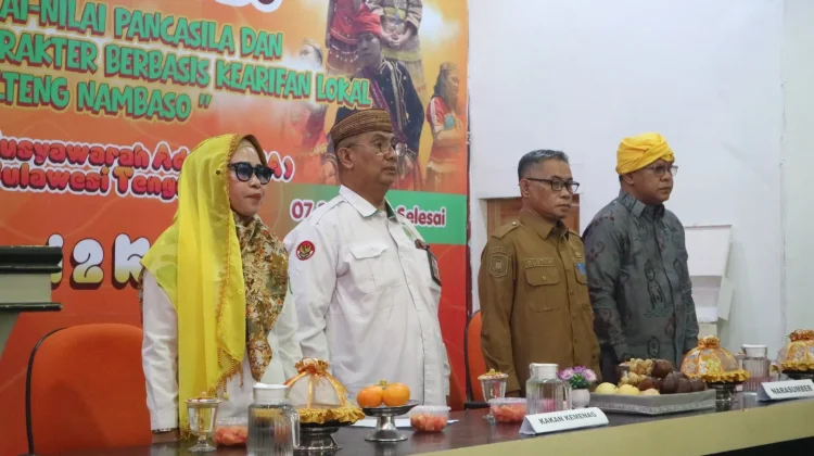 Kabiro Kesra Sulteng Ajak Pelajar Lestarikan Nilai Pancasila dan Budaya Lokal
