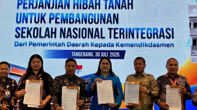 Donggala Hibahkan Lahan untuk Pembangunan Sekolah Nasional Terintegrasi