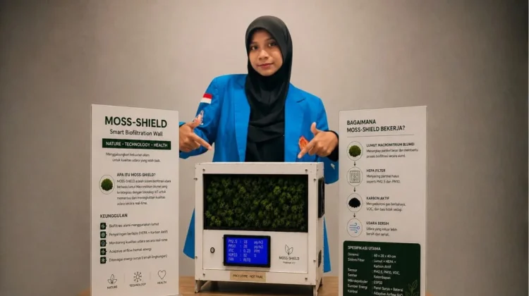 Mahasiswa Untad Ciptakan Biofilter Cerdas Peredam Polusi