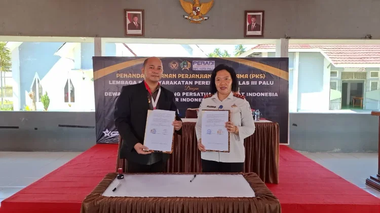 Lapas Perempuan Palu Gandeng PERADI, Perluas Akses Bantuan Hukum bagi Warga Binaan