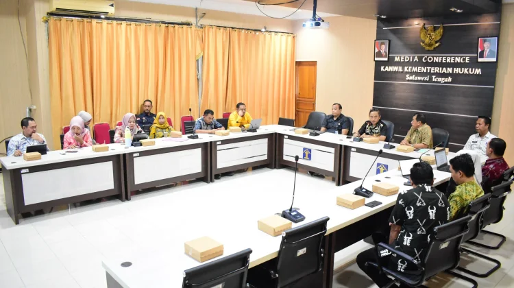 Dukung Pembangunan Daerah, Kemenkum Sulteng dan Pemkab Sigi Harmonisasi RKPD 2026