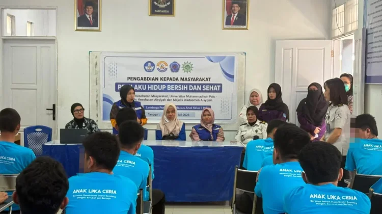 LPKA Palu dan Unismuh Edukasi PHBS untuk Anak Binaan