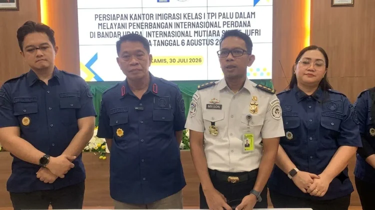 Imigrasi Palu Pastikan Kesiapan Penerbangan Internasional Palu–Guangzho