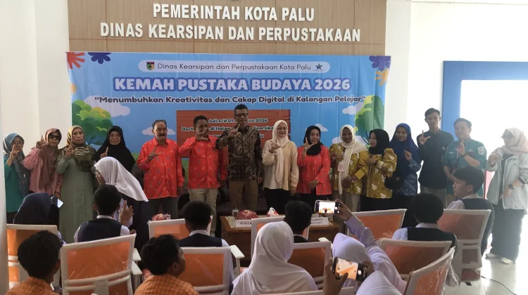 Kemah Pustaka Budaya Kota Palu 2026 Perkuat Literasi dan Cakap Digital Pelajar