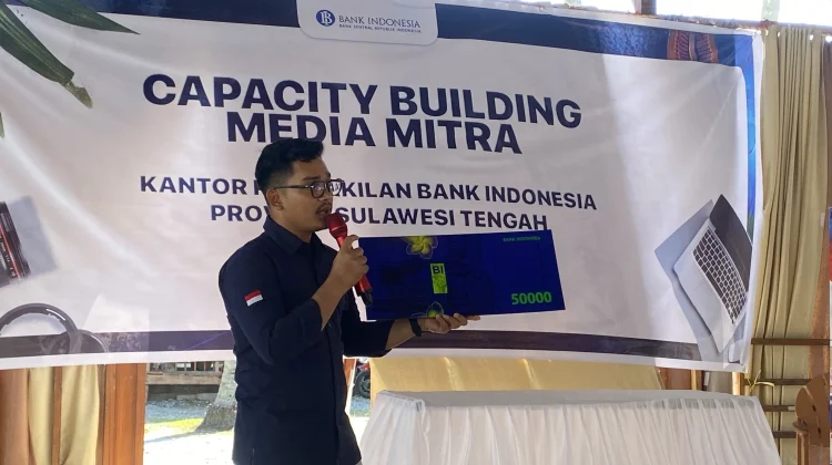 BI Sulteng Edukasi Jurnalis Kenali Rupiah Asli dan Bijak Bertransaksi