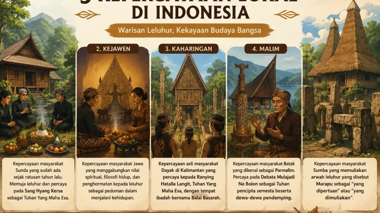 Ini 5 Kepercayaan Lokal yang Masih Hidup di Indonesia