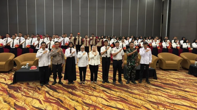 Lima Puluh Empat Calon Paskibraka Kota Palu Ikuti Pemusatan Diklat