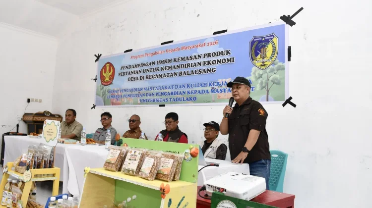 LPPM Untad Dampingi UMKM Balaesang Donggala Tingkatkan Daya Saing Produk