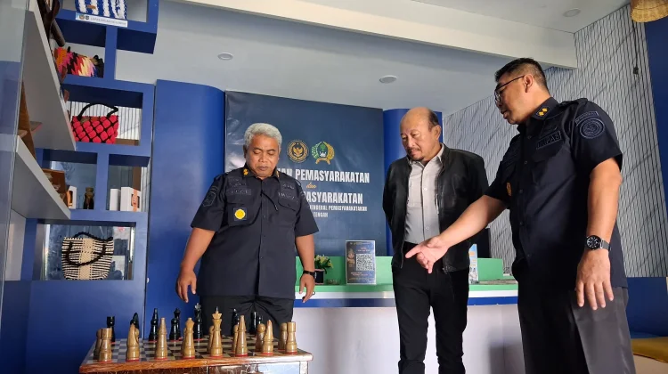 Keberadaan Galeri Pemasyarakatan Kanwil Ditjenpas Sulteng Diapresiasi