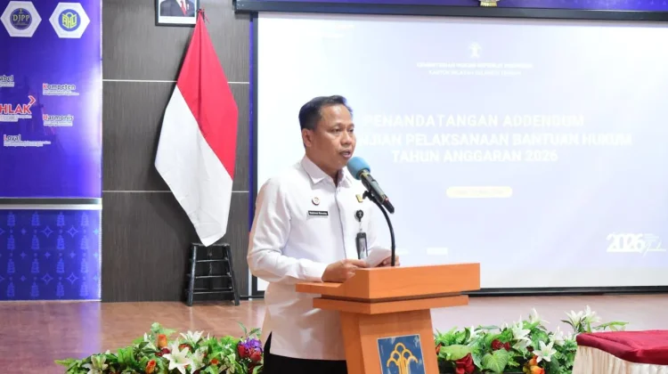 Kemenkum Sulteng Melayani Lebih dari Lima Ribu Posbankum Semester I 2026