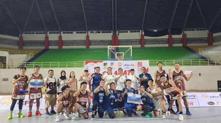 Kanwil Ditjenpas Sulteng Juara Basket 3x3 Merah Putih