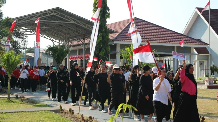 Semarak HUT ke-81 RI, Lapas Perempuan Palu Gelar Pekan Olahraga dan Seni