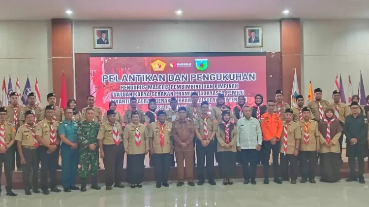 Saka Adhyasta Pemilu Siap Kawal Demokrasi di Sulteng