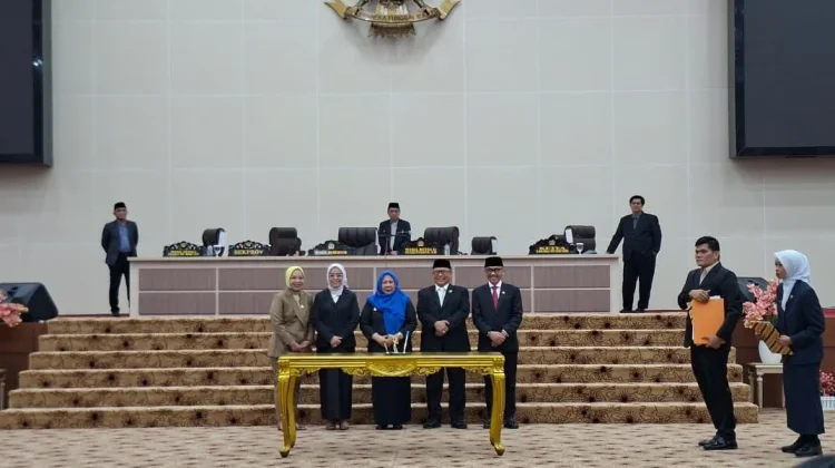 DPRD dan Pemprov Sulteng Teken Kesepakatan KUA-PPAS 2027