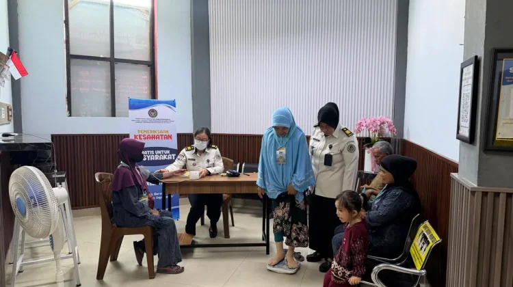 Semarak HUT RI, LPKA Palu Sediakan Cek Kesehatan Gratis