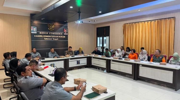 Kanwil Kemenkum Sulteng dan Pemkab Banggai Matangkan Raperbup Mitigasi Bencana