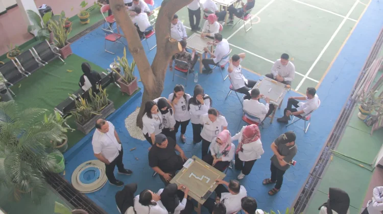 Pererat Silaturahmi, Kemenkum Sulteng Gelar Turnamen Domino Hari Pengayoman Ke-81