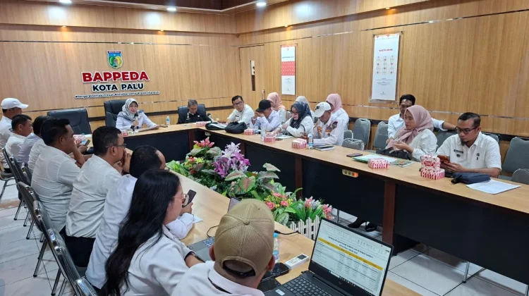 Pemkot Palu Evaluasi Penerimaan Pajak dan Retribusi Daerah